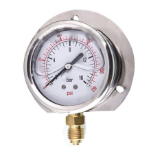 flange Shockproof pressure gauges